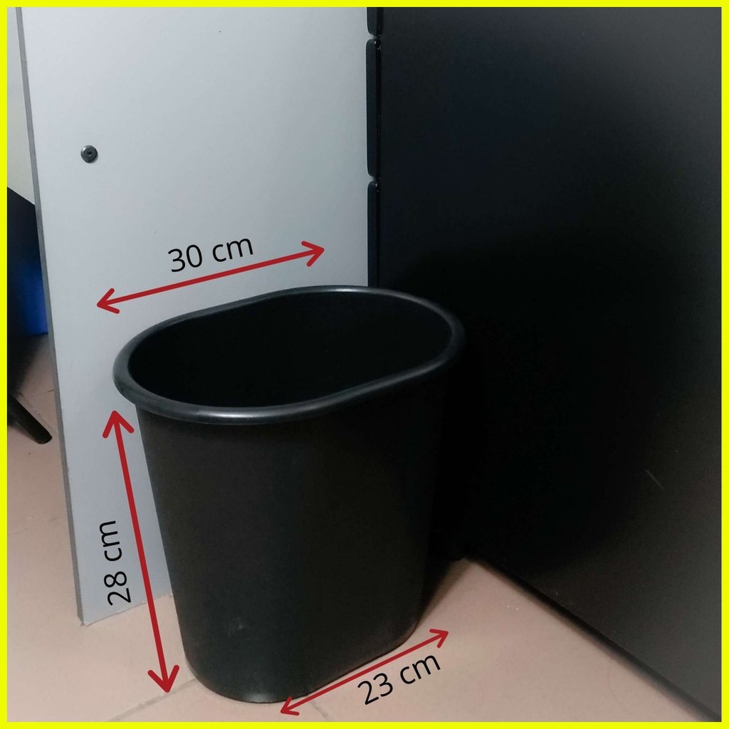 ♒ ☫ Oval Plastic Trash Bin without cover Shopee Philippines