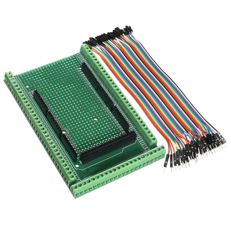 PCB ALAMSCN Mega2560 Prototype Screw Terminal Block Shield Board for ...