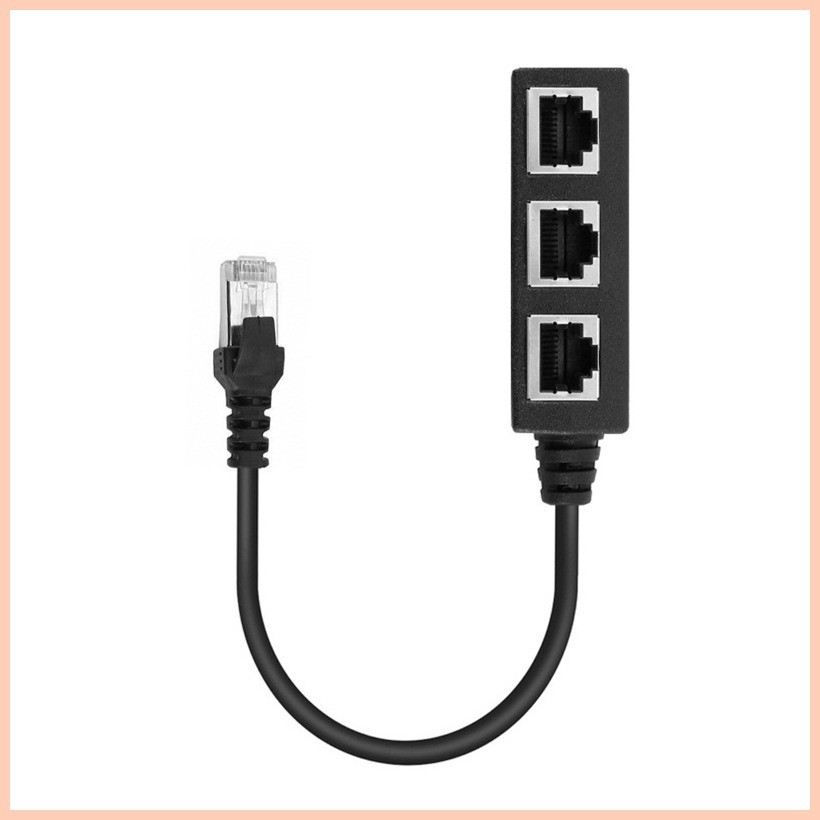 ∏ Splitter RJ45 Network Extender Cable Splitter 1 Male To 2/3