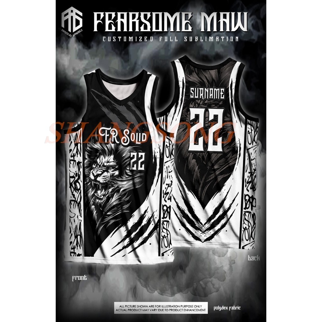 FEARSOME MAW FRCONCEPT CUSTOMIZED SANDO AND SHORT SHIRT HOODIE FULL ...
