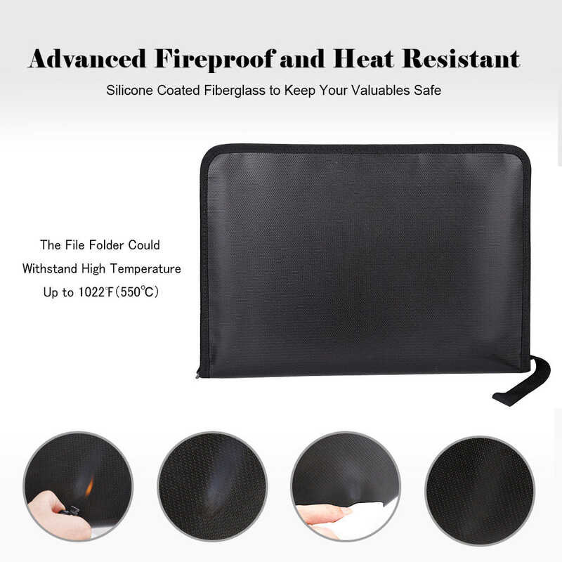 Fireproof Smartconn File Folder Fireproof Fire And Water Resistant ...