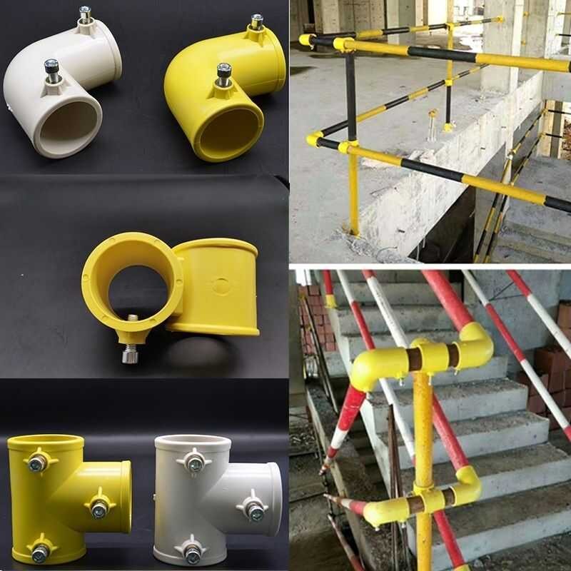 Construction Edge Protection Connector 48 Standardized Foundation Pit ...