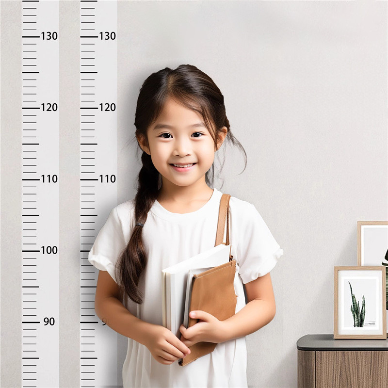 2M Height Height Measurement Sticker Removable Child Growth Chart Self ...
