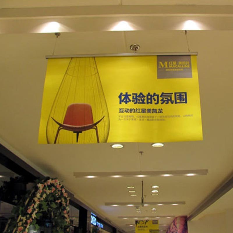 1.5m Wire Rope Hanger Billboard Hang Rope Acrylic Lock Sign Self ...