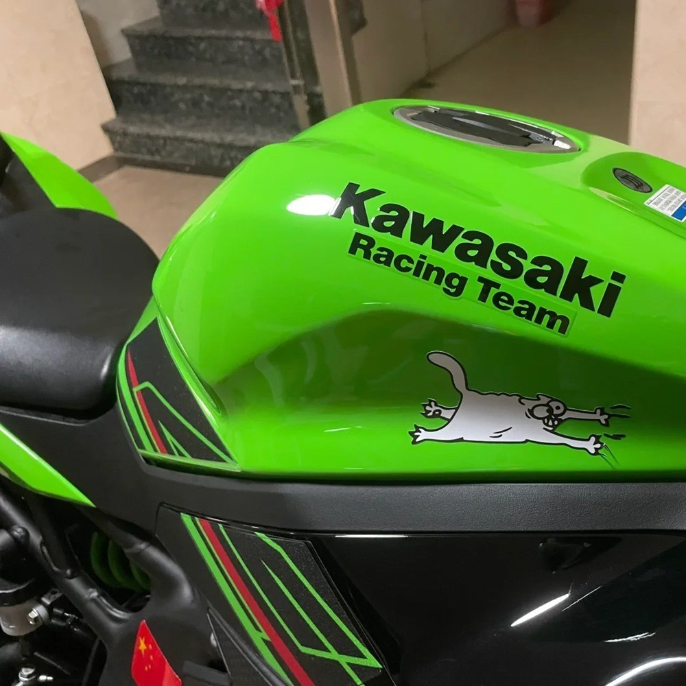 Kawasaki ZX-4R ZX-4RR Sticker Fuel Tank ZX4R ZX4RR Decal Motorcycle Non ...