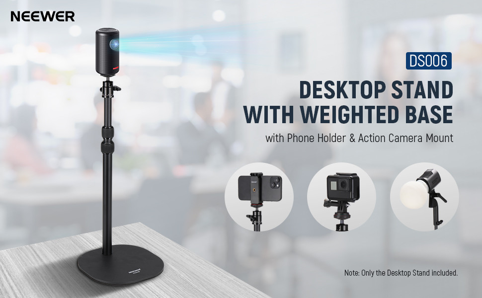 NEEWER DS006 Tabletop Projector Stand – Heavy Base, 16