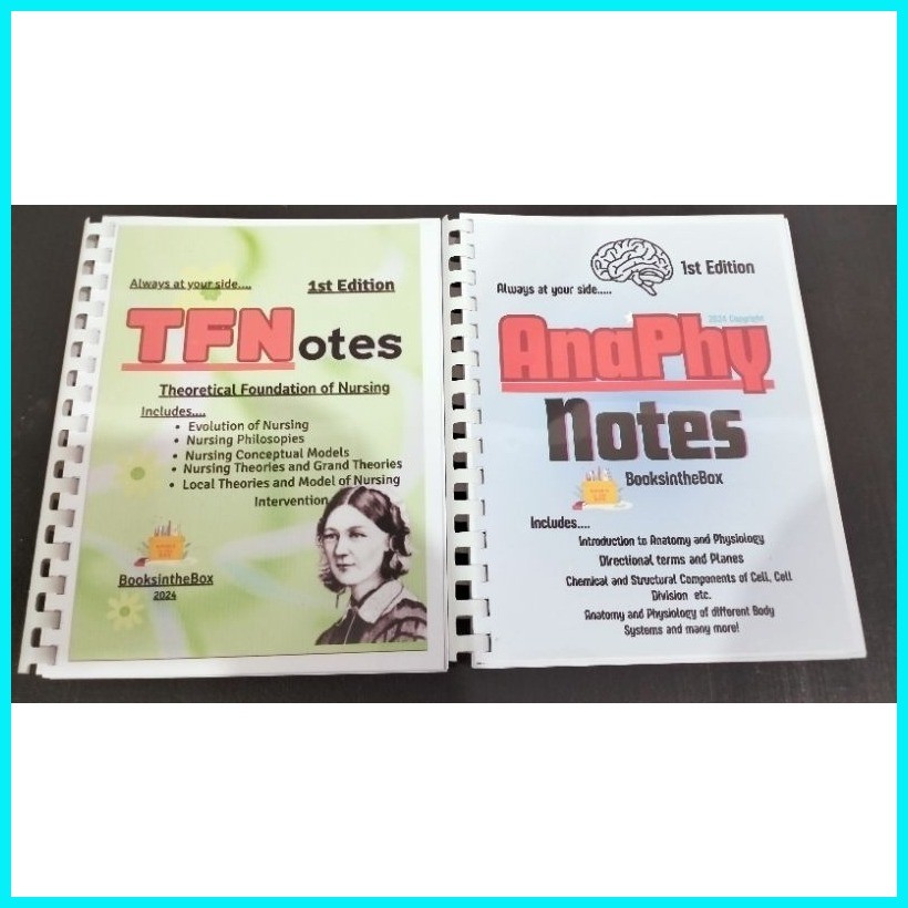 TFNotes and Anaphy Notes COMBO 2024 Anatomy and Physiology and ...