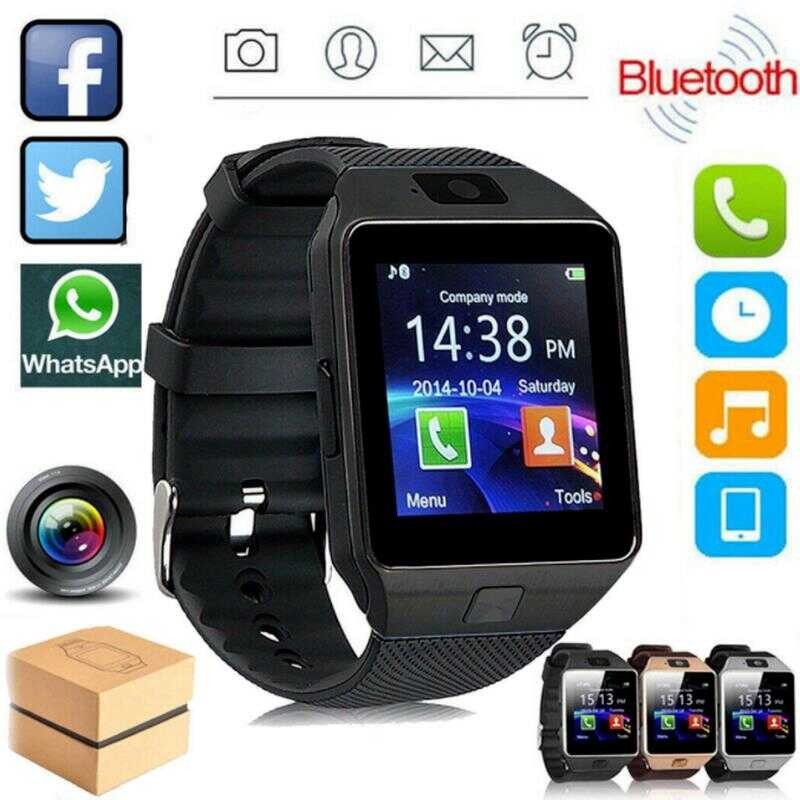 Digital Touch Screen Smart Watch Dz09 Bracelet Camera Bluetooth ...