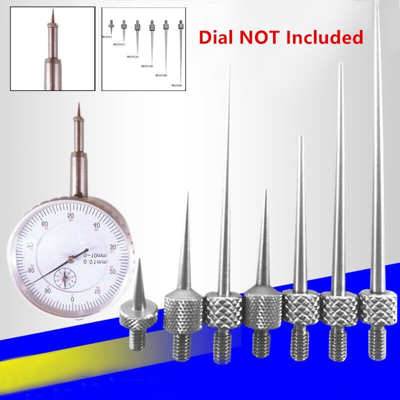 【ACT】6pcs Dial Digital Test Indicator Contact Point Stem Rod Depth ...