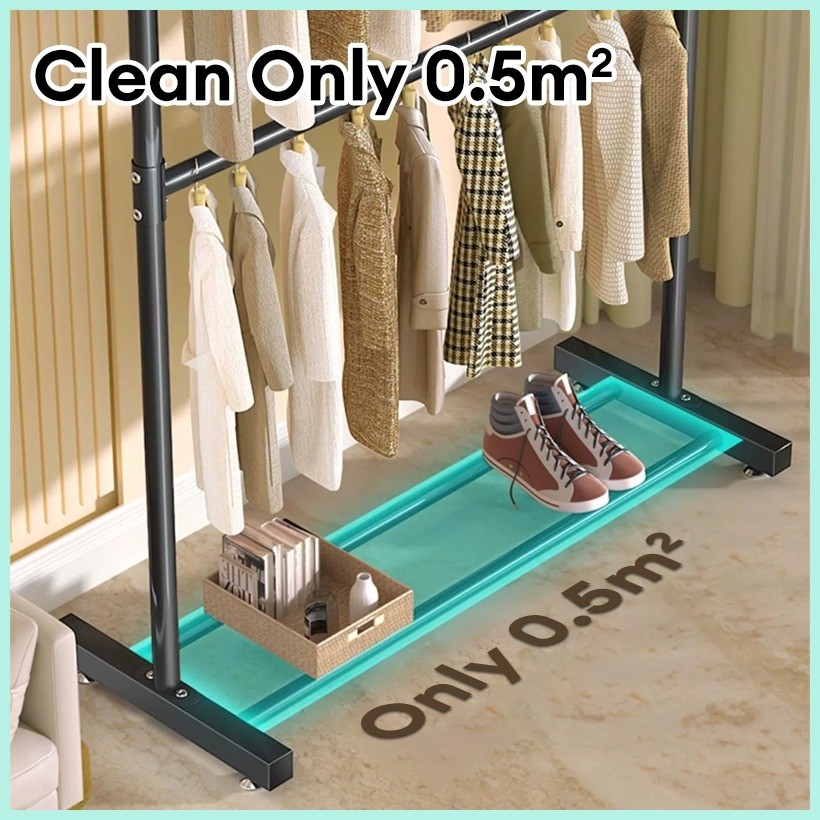 Double Layer Clothes Hanger Drying Rack Sampayan Hanger For Clothes ...
