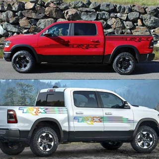 Body Pickup Side Stickers Para Sa Dodge Ram Rebel Trx Truck Graphics 