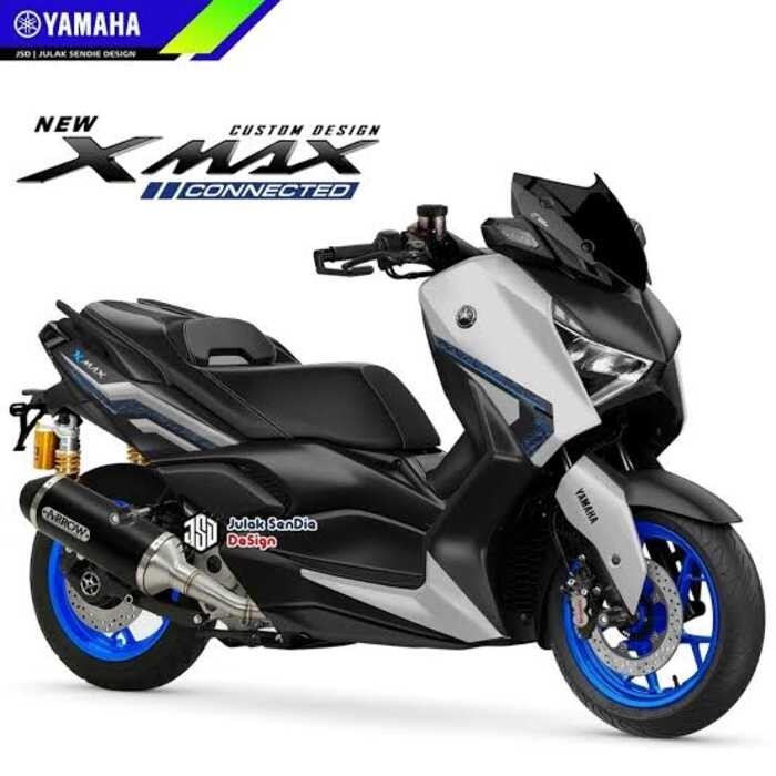 European Model Winshiel/Visor Yamaha Xmax 250/300Cc V2 2023 Taon ...