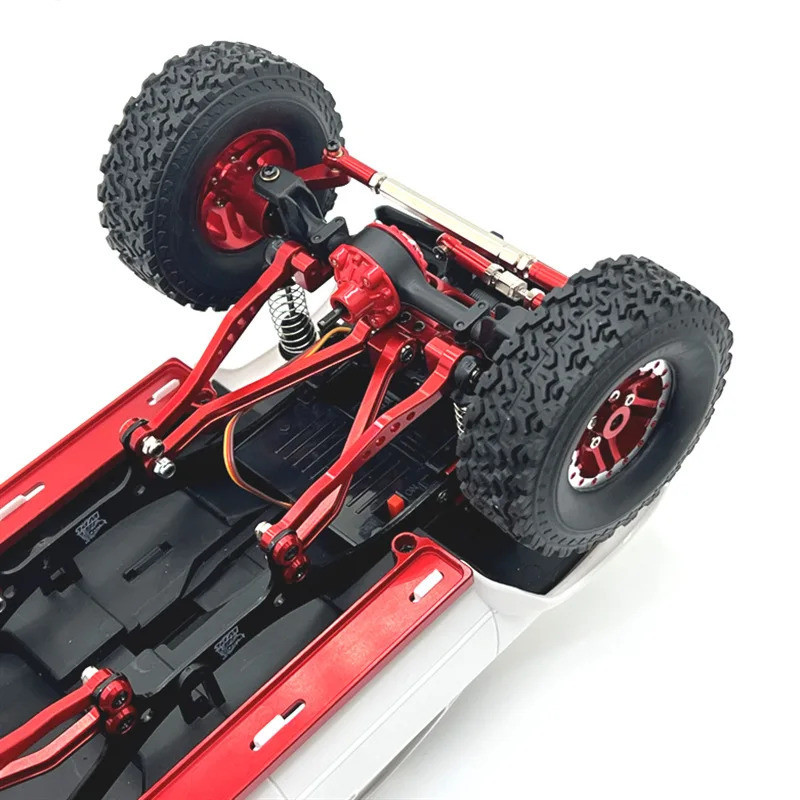 Pedal Pull Rod Shock Absorber Rudder Base for WPL 1/16 C64 Toyota ...