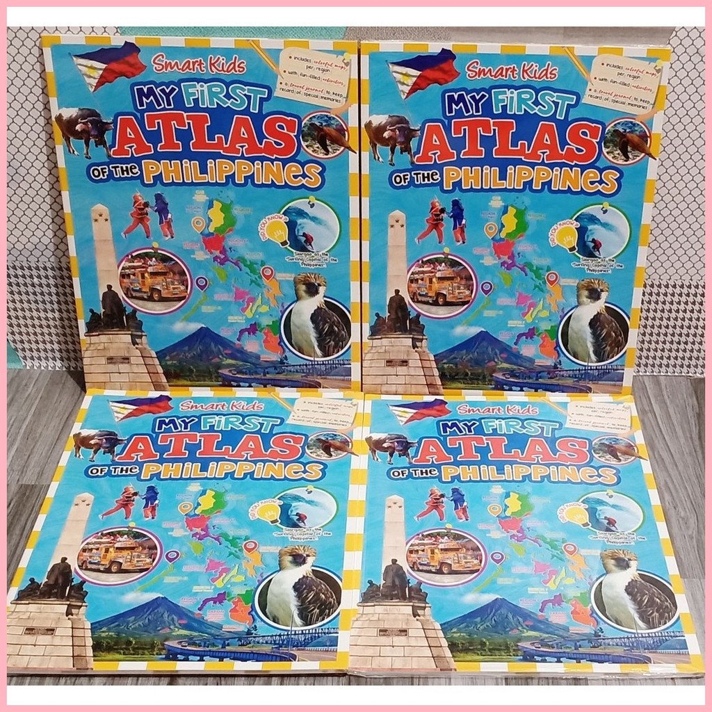 卍 SMART KIDS MY FIRST ATLAS OF THE PHILIPPINES | Shopee Philippines