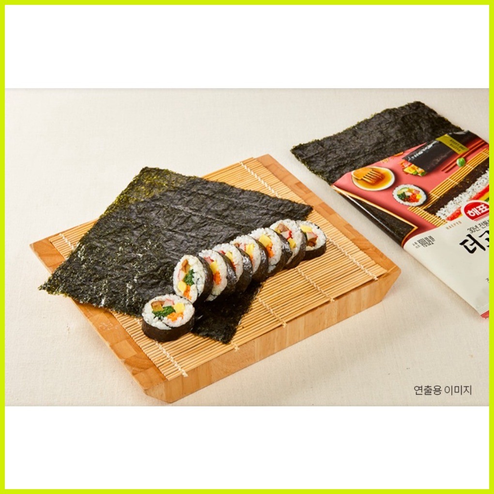 ♀ Somunan Kimbap- Sushi Wrapper 10 Sheets Nori Seaweed Roasted Korean ...