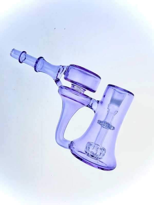 purple RBR rig cfl colored 5 inches around in height 14mm joint welcome ...