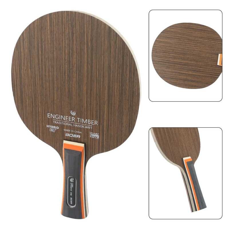 1×Boer Ebony Board Blades Base 7Ply PingPong Blade Paddle Bottom