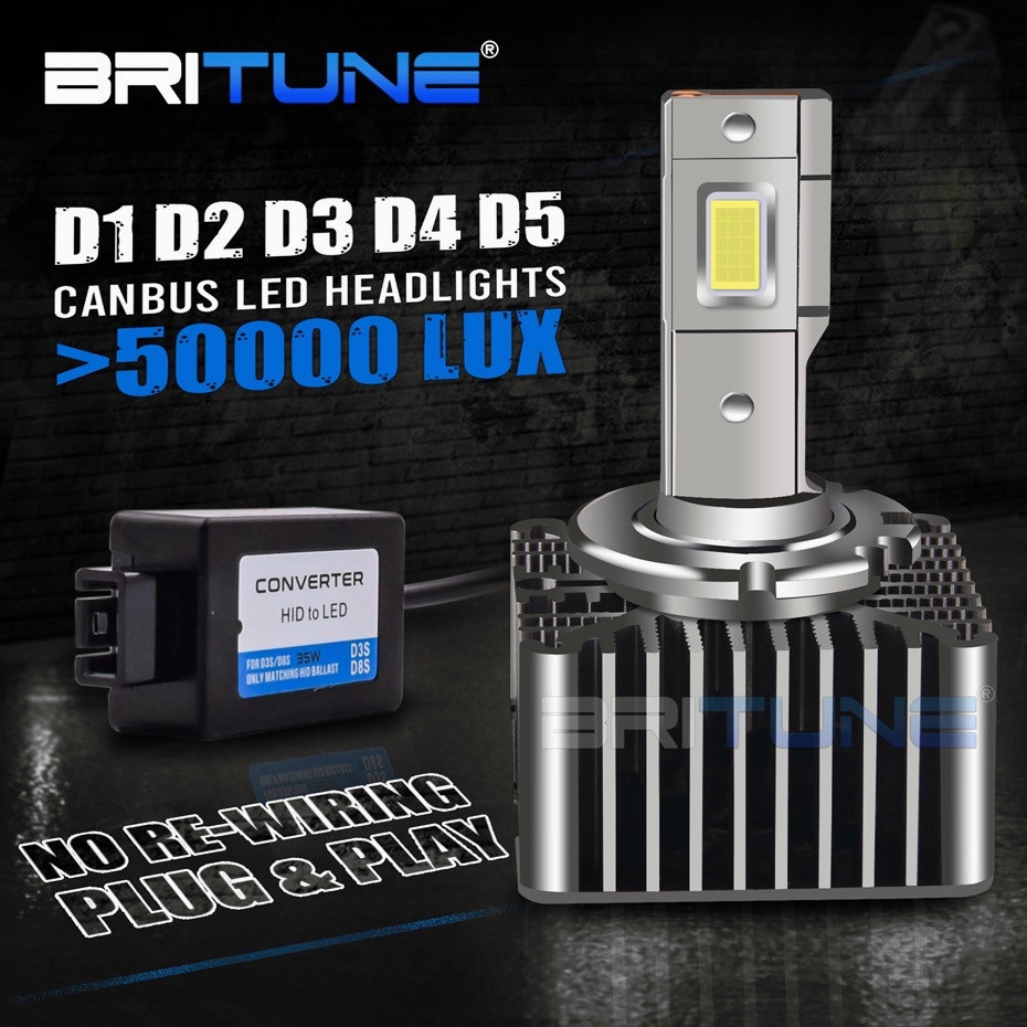 LED Xenon Bulb D3S D1S D2S D5S D8S D4S 50000LUX D2S D2R D4R Replacement