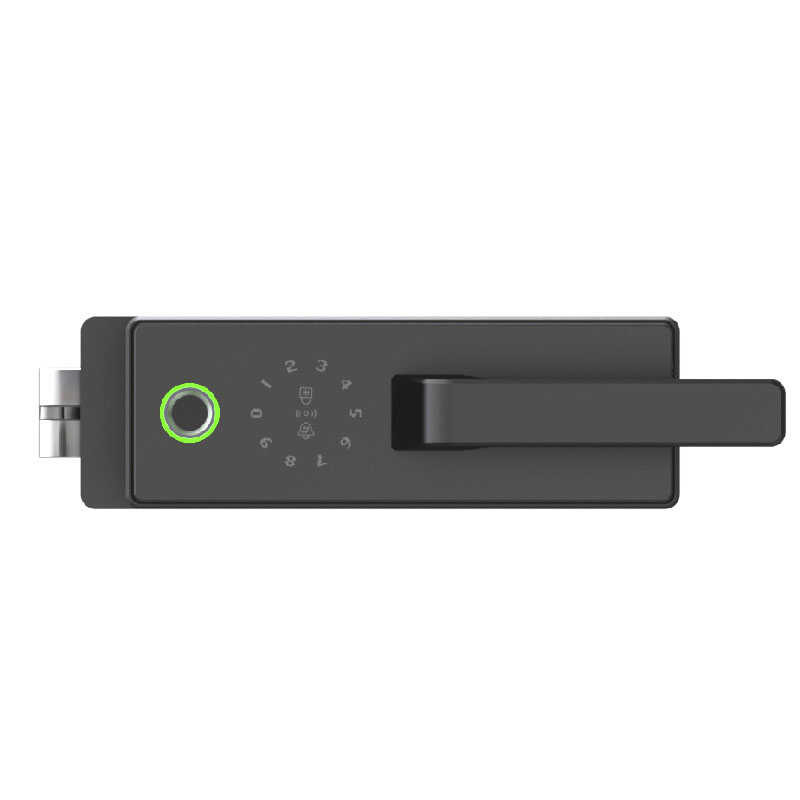 Smart Glass Door Lock Swing Slide Door Lock Bometric Fingerprint