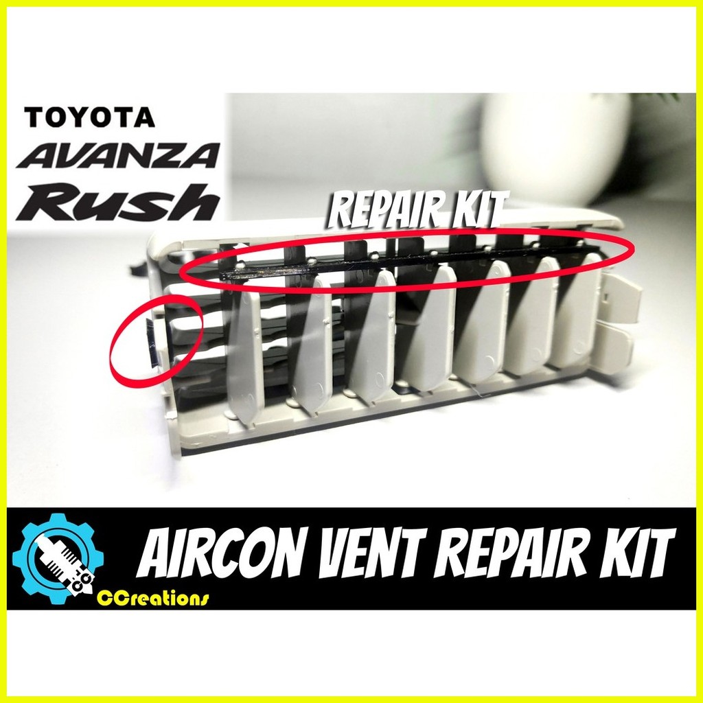 ๑ ♨ TOYOTA AVANZA / RUSH 2011 - 2020 CAR CEILING AIRCON VENT REPAIR KIT ...