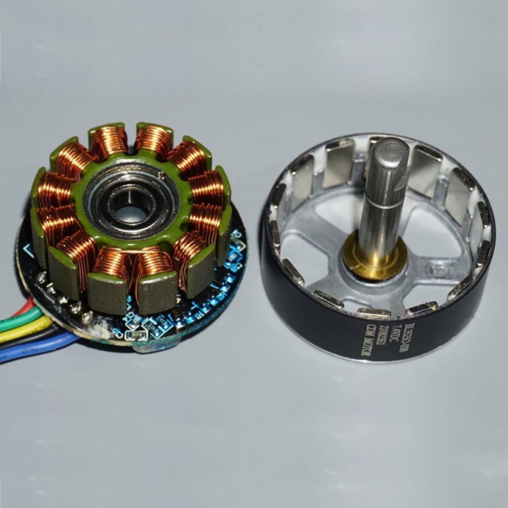 Micro BL3525 Brushless Motor with Drive Board DC 6V 7.4V 9V 12V 3200RPM