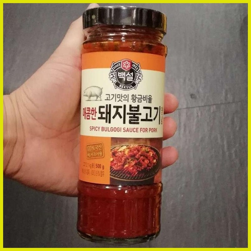 ♈ ∏ ♙ CJ Beksul Korean BBQ Samgyupsal Sauce Spicy Bulgogi For Pork
