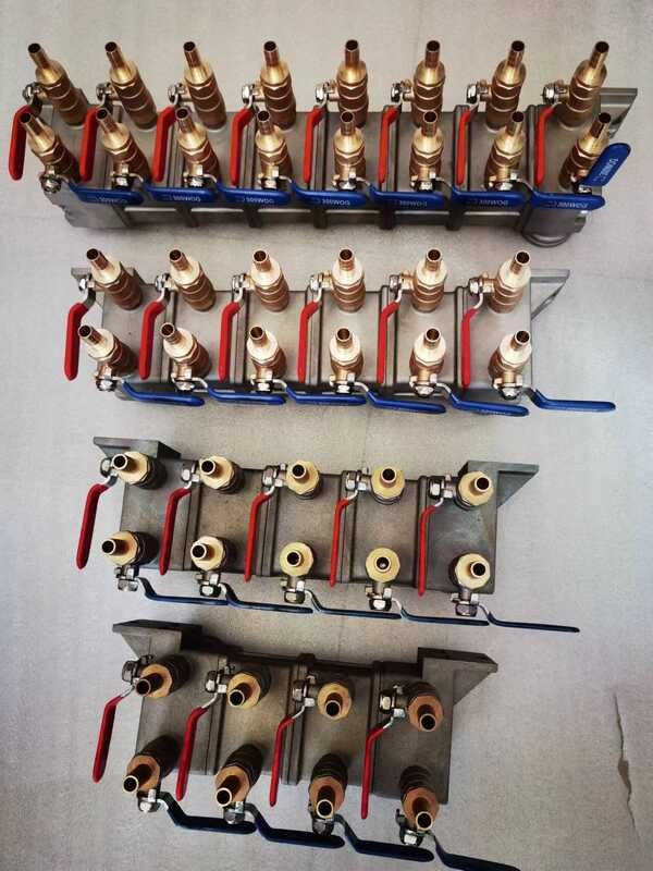 Haitian Injection Molding Machine Drain Casting Split Type Water Block ...