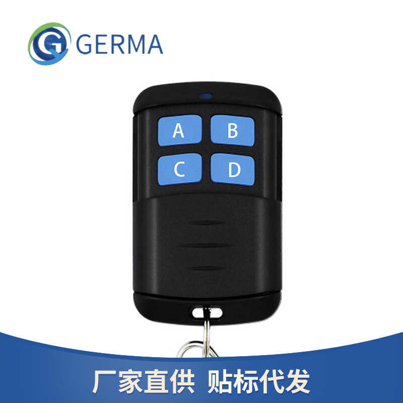 433Mhz Remote Control Universal 1527 Fixed Code Black Four-Button ...