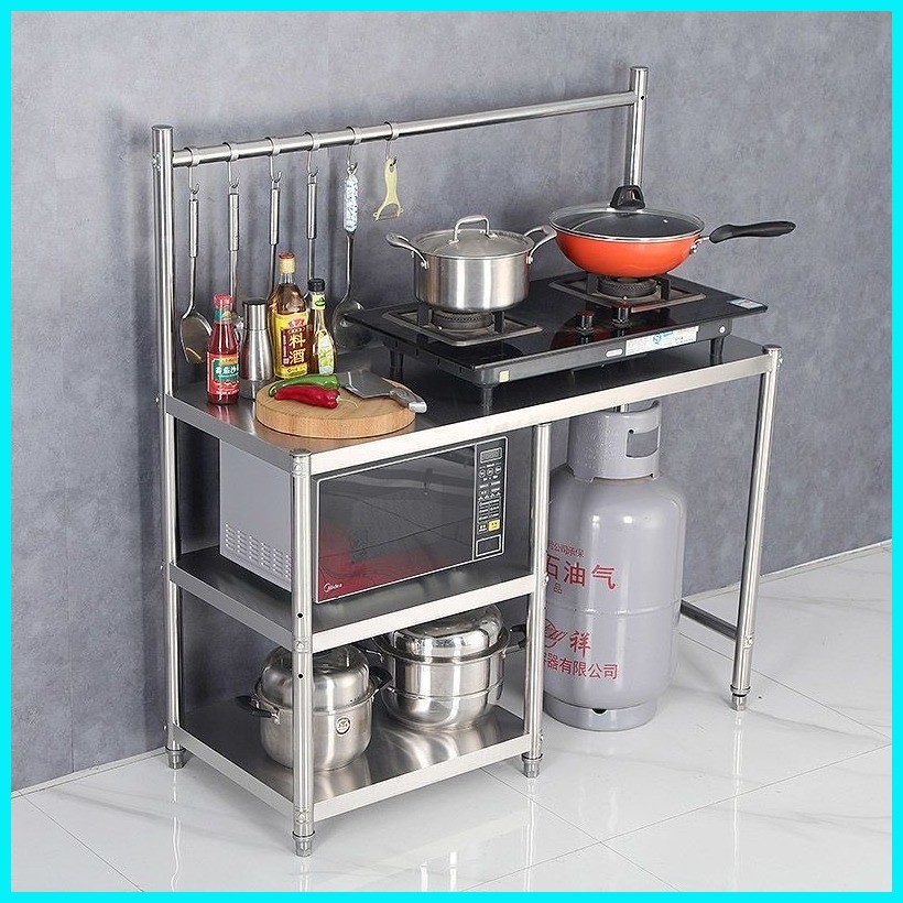 （COD)ZZYCXGJ gas rack/storage rack/steel gas stove/kitchen rack ...