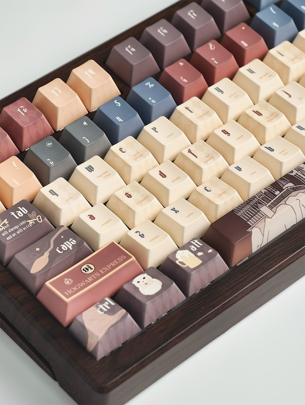 Hogwarts Keycaps 125 Keys Cherry/MOA Profile PBT Dye Sublimation ...