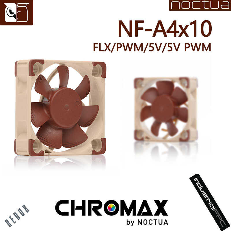 Nf-A4x10 FLX Noctua 40Mm 12V 5V 3Pin 4Pin PWM Quiet Radiator For ...