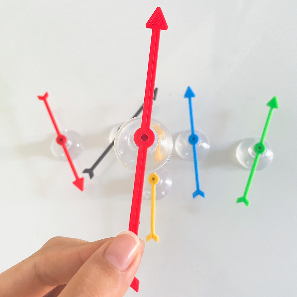 Arrow Spinner Learning Toy for Homeschool Party Plastic Arrow Suction ...