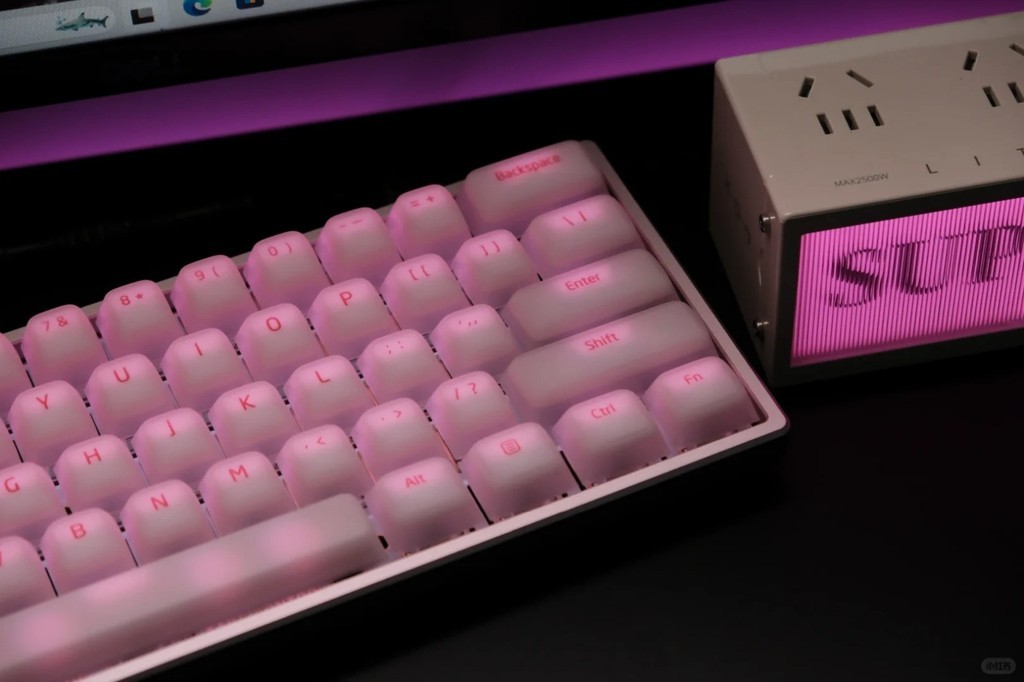 Nogi Silicone Pink Keycaps Cherry Profile 113 Keys PC Keycap Set MX ...