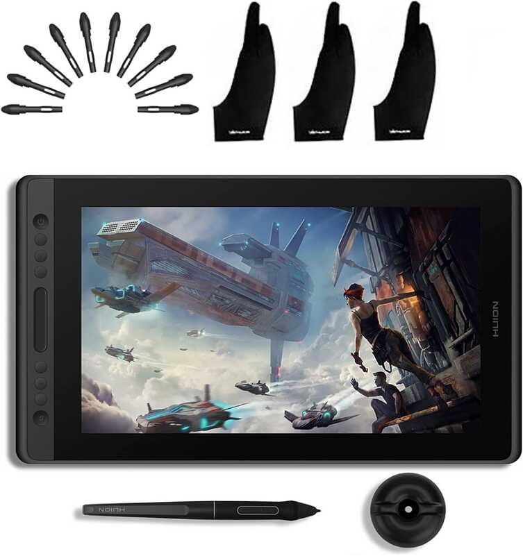 KAMVAS Pro HUION 16 Graphics Drawing Tablet with Screen Fully Laminated