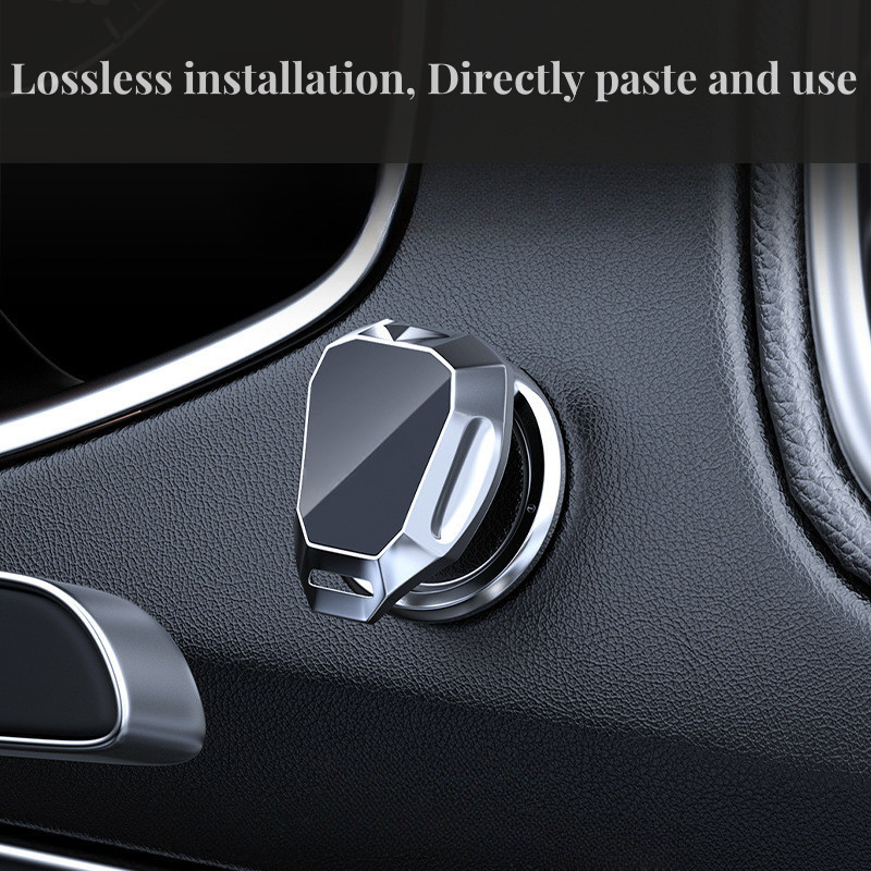 BYD Alloy Car One Button Start Protection Cover Decoration Car Engine