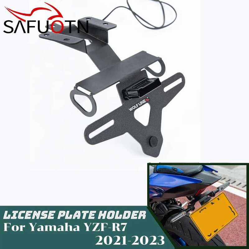 7 YZF Yzfr7 Rear Nse Plate Holder Bracket For Yamaha Yzf-R7 R 7 2021 ...