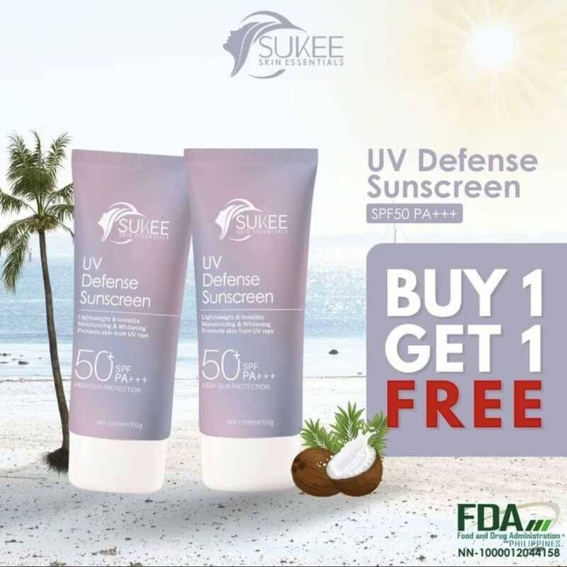 BUY TAKE 1 SUKEE UV Defense Sunscreen Spf50 Pa+++ Moisturize Skin ...