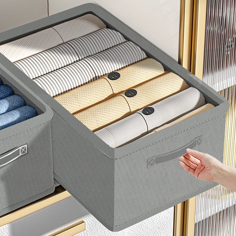 Large Foldable Clothes Organizer Household Storage Box for Clothes ...
