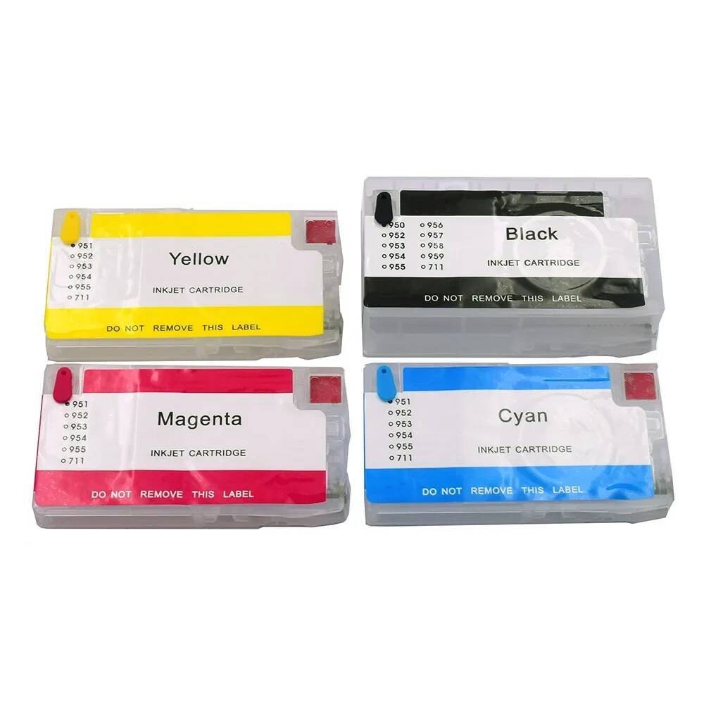For Compatible Hp 950 951 xl reable Ink Cartridge for HP Officejet Pro ...