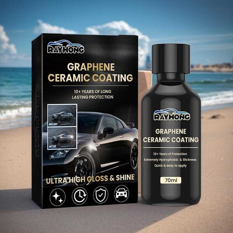 70Ml Graphene Ceramic Coating Advanced Technology Car Detailing 6Bc ...