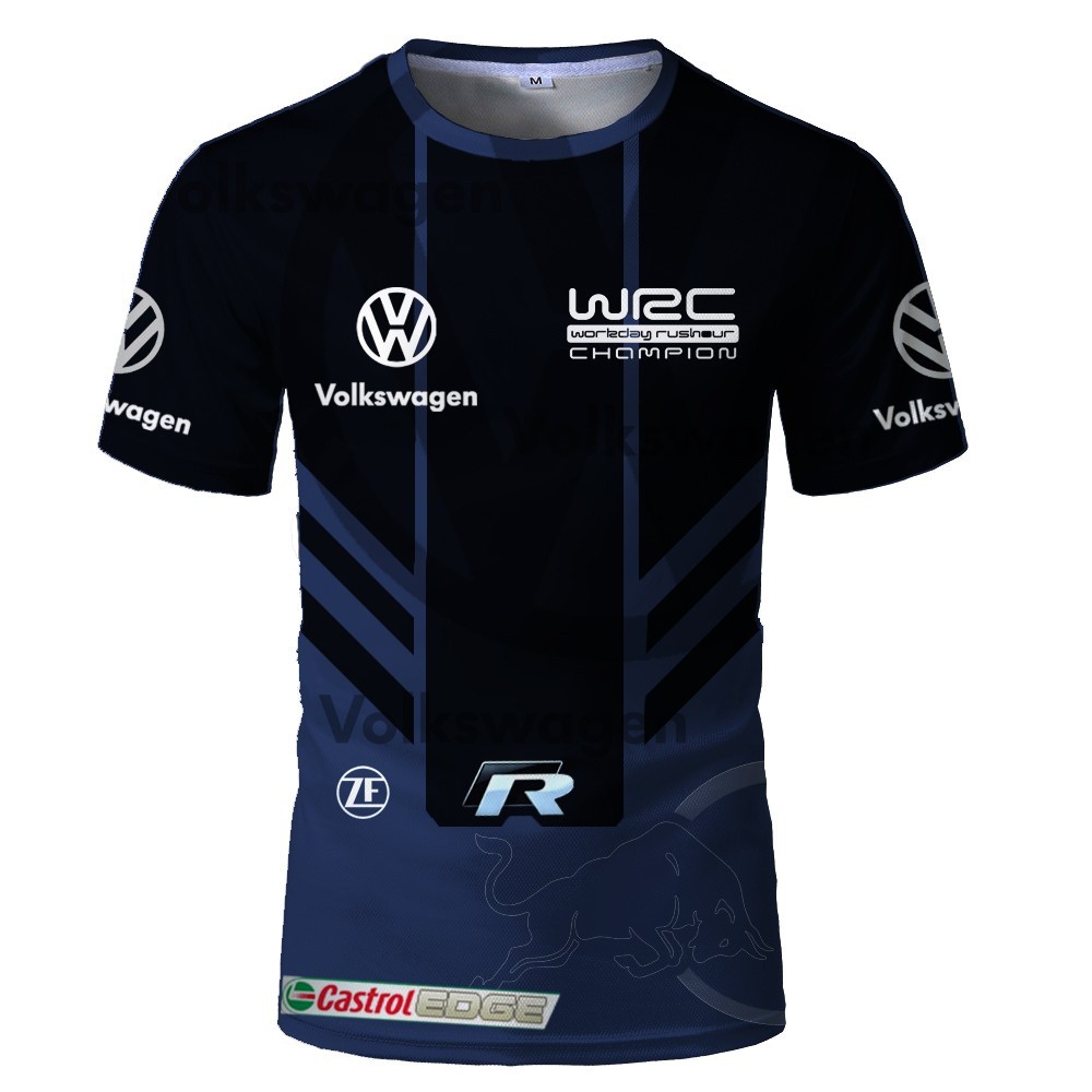 Car Rally Racing 3d Printed T-Shirt Men'S Short-Sleeved Shirt Outdoor ...