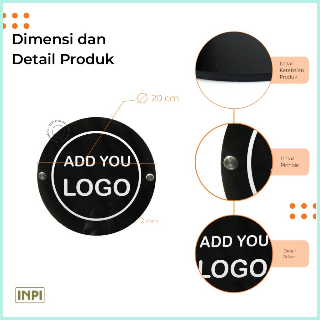 PUTIH Custom Signage - Request Signage - custom own design - Acrylic ...