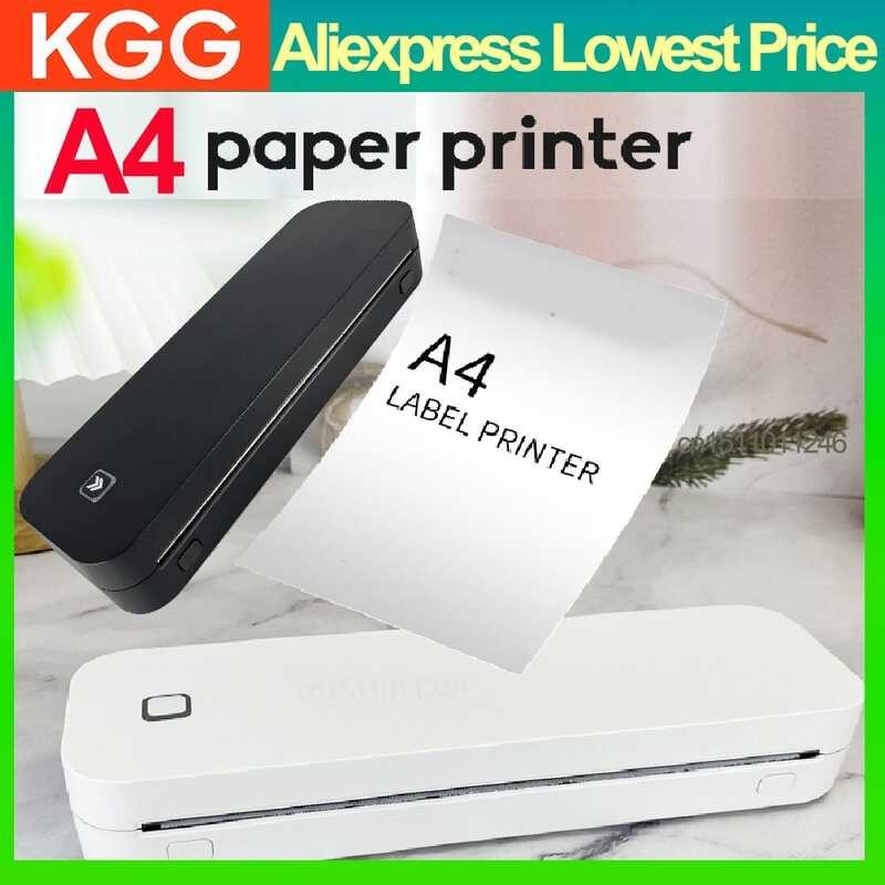 A4 Portable Wireless Printer PDF Webpage Contract Picture Printers ...