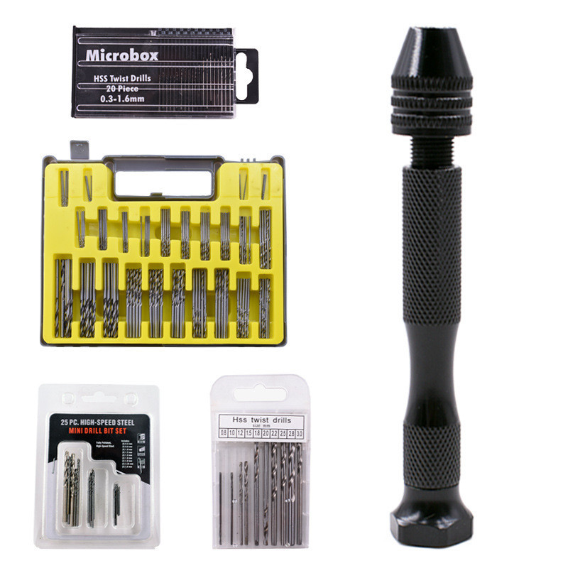 COD Black Hand Twist Drill Bit Rudraksha Play Model Manual Drilling