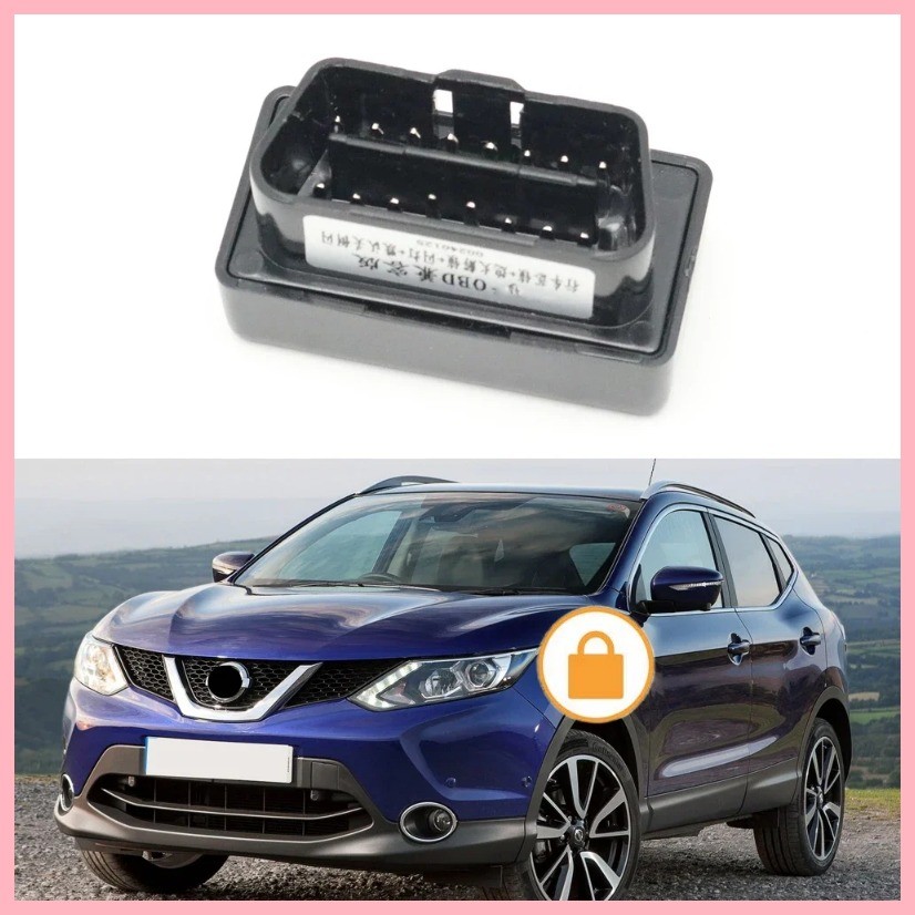 ♞Car Automatic 10km/h Speed Lock 4 Doors Unlock OBD Module Plug And ...
