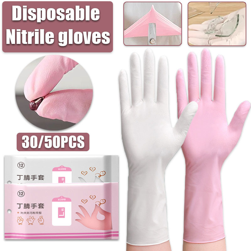 6000 LARGE Pink Nitrile Exam Premium Gloves (Powder & Latex Free), PlastCare USA Bloom *Bulk Special - View #10