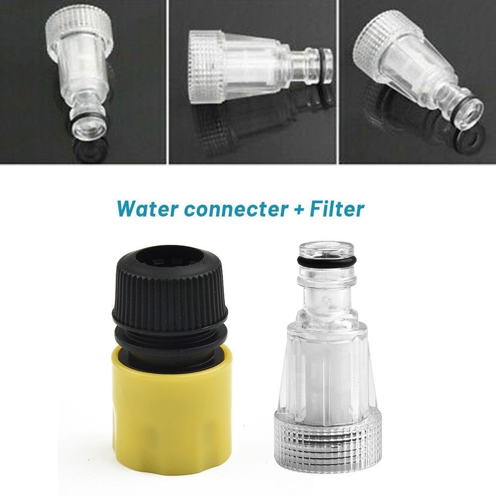 【OURLOVE】Plastic Filter HoseTap Water Adaptor Connector Fitting For