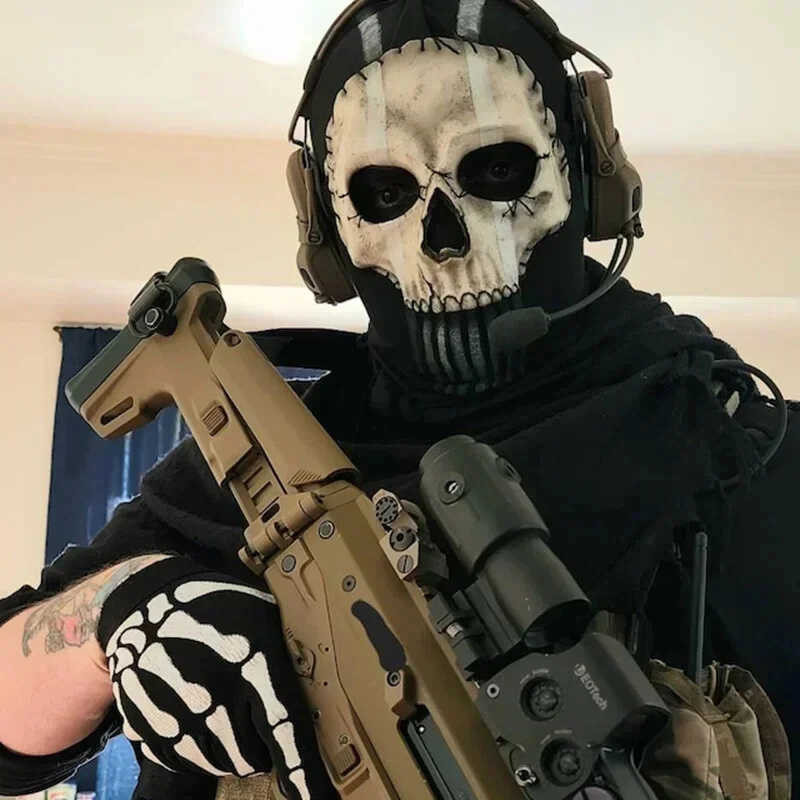 MWII 0 Skull Mask/helmet skull Mask,call Of Duty Mask,ghost Face COD ...