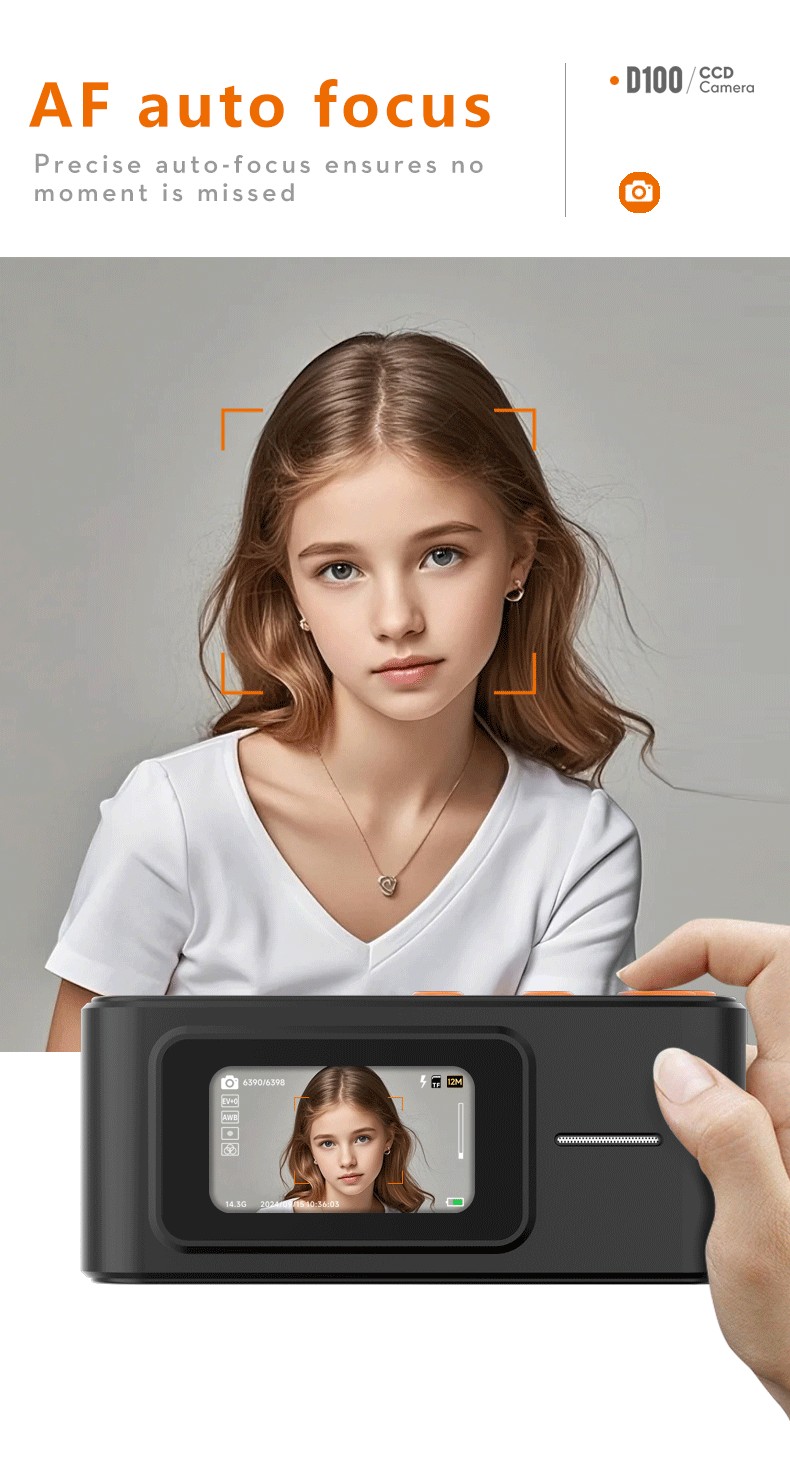 1080P HD Retro CCD-Style Pocket Camera Suitable for street photography ...
