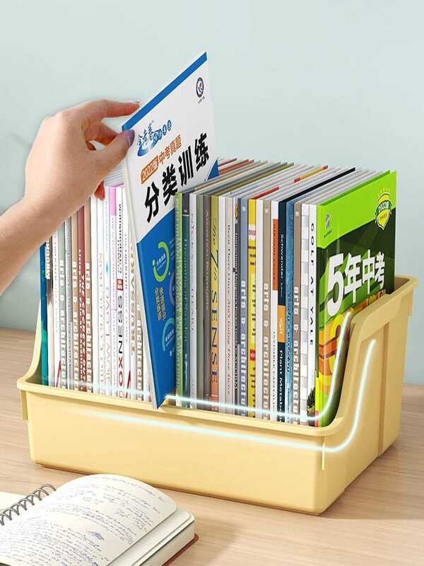 LY Home Desop Book Storage Box Student Classroom Textbook Organizer ...